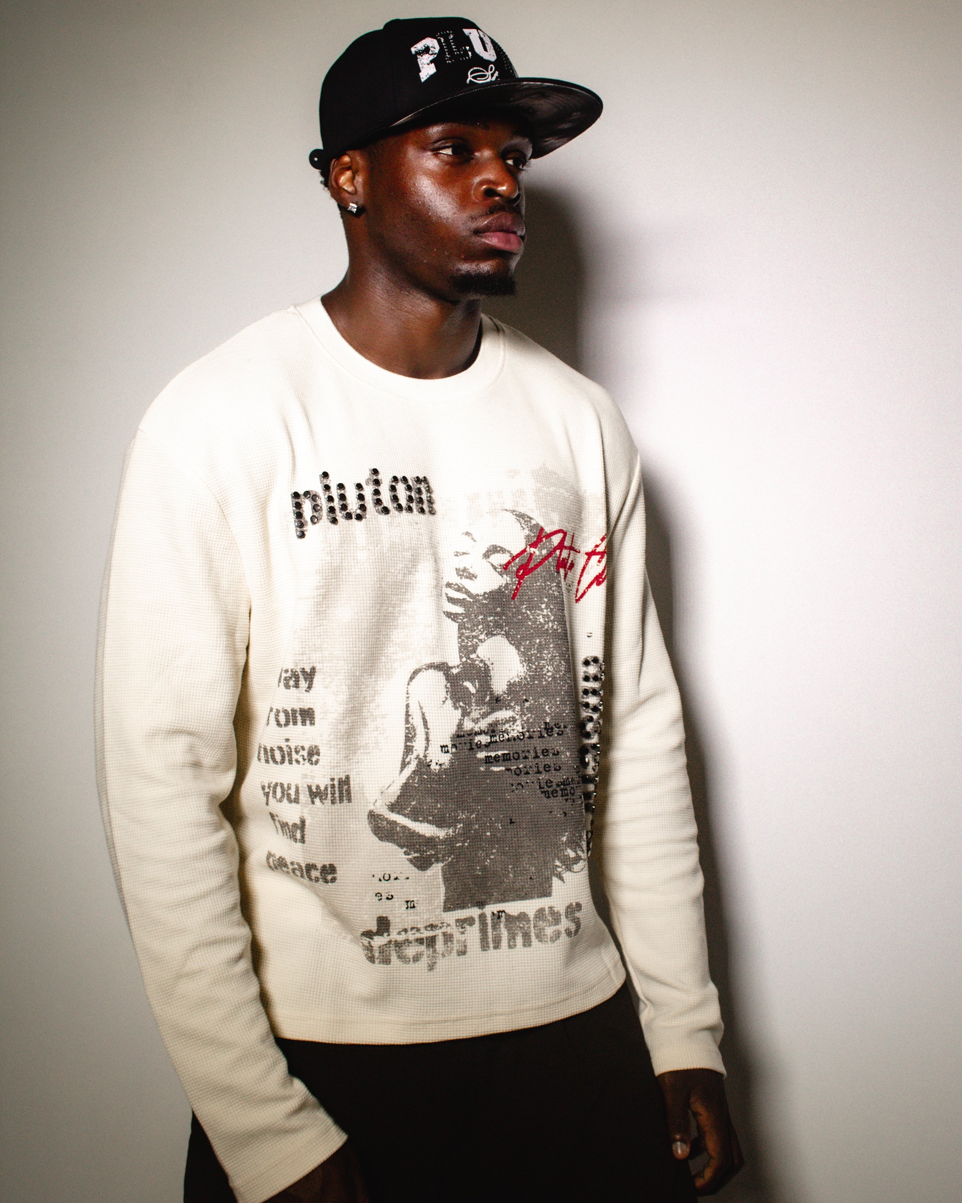WAFFLE SADE LONG SLEEVE TEE