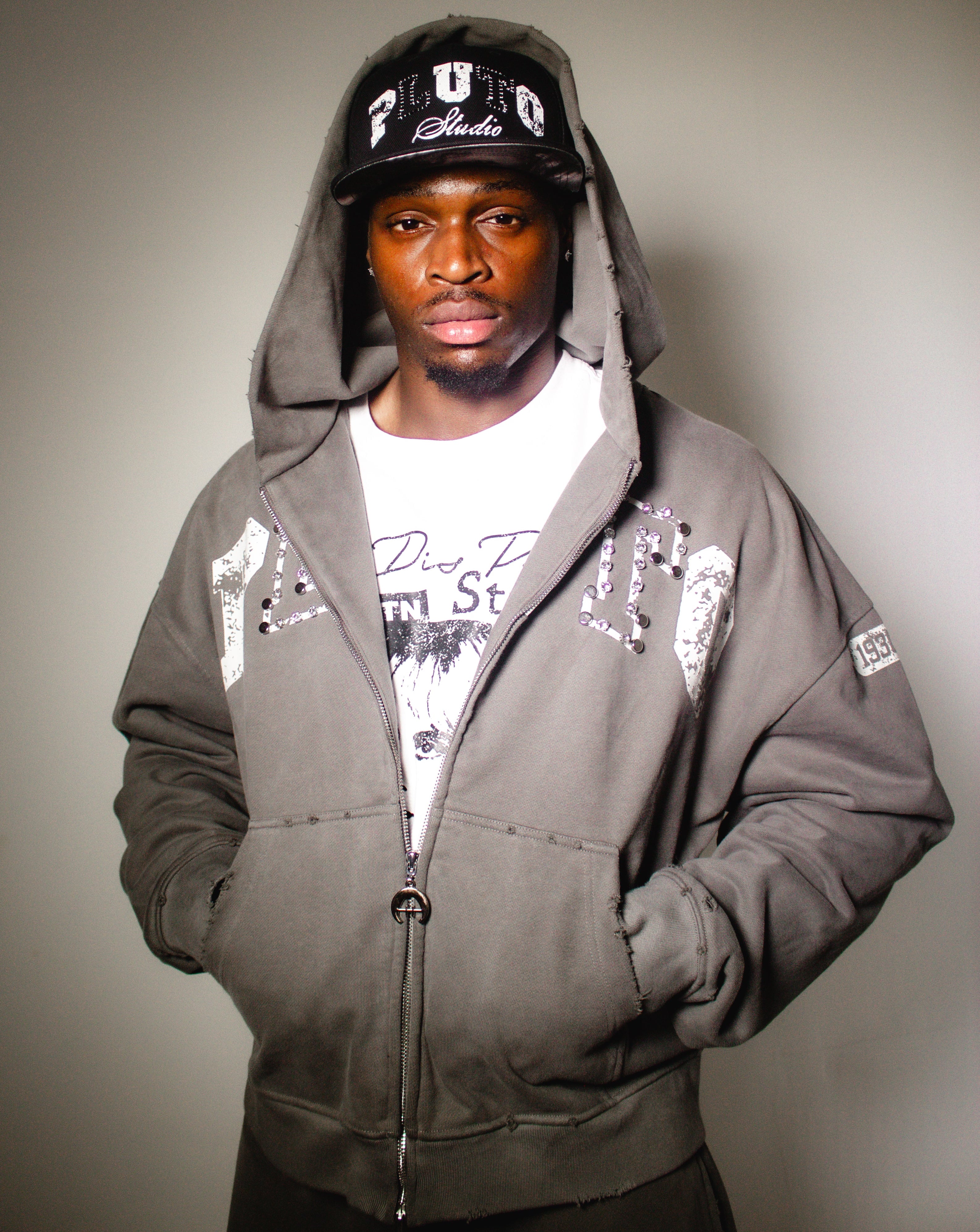 HARLEY GREY HOODIE