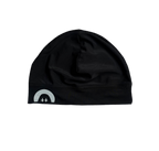 Black satin skull cap